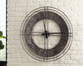 Ana - Antique Gray - Wall Clock Unique Piece Furniture