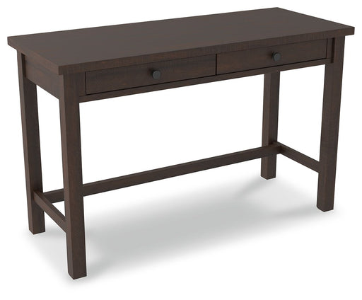 Camiburg - Warm Brown - Home Office Desk - Standalone Unique Piece Furniture