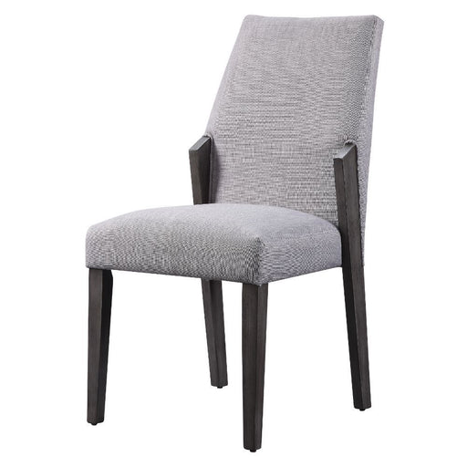 Belay - Side Chair (Set of 2) - Fabric & Gray Oak Unique Piece Furniture