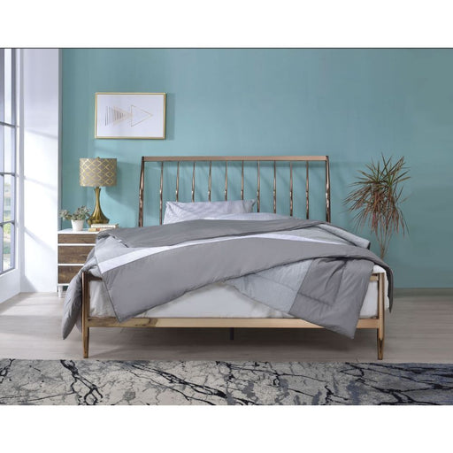 Marianne - Queen Bed - Copper Unique Piece Furniture