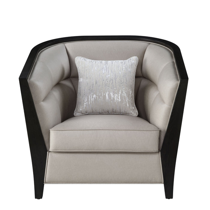 Zemocryss - Chair - Beige Fabric Unique Piece Furniture