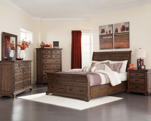 Elk Grove - Rustic Bedroom Set Unique Piece Furniture