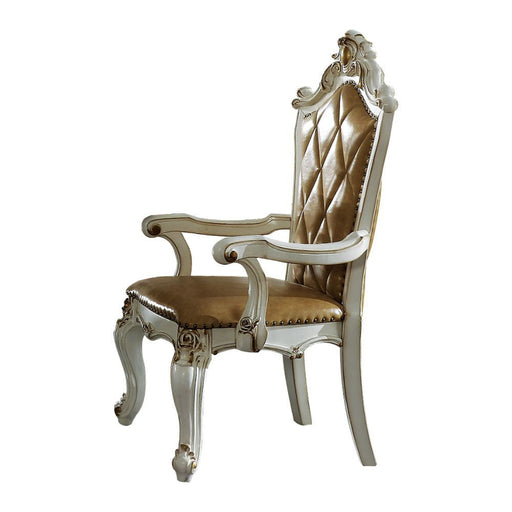 Picardy - Chair (Set of 2) - Butterscotch PU & Antique Pearl Unique Piece Furniture