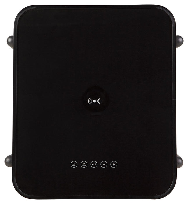 Jorvalee - Gray / Black - Accent Table Unique Piece Furniture