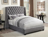 Pissarro - Tufted Upholstered Bed Unique Piece Furniture
