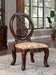Normandy - Side Chair (Set of 2) - Brown Cherry / Tan Unique Piece Furniture