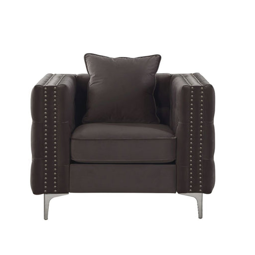 Gillian II - Chair - Dark Gray Velvet Unique Piece Furniture