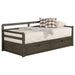 Sorrento - 2-Drawer Twin Daybed With Extension Trundle - Gray Unique Piece Furniture