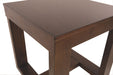 Watson - Dark Brown - Square End Table Unique Piece Furniture
