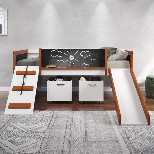 Aurea - Storage - Cherry Oak & White Finish Unique Piece Furniture