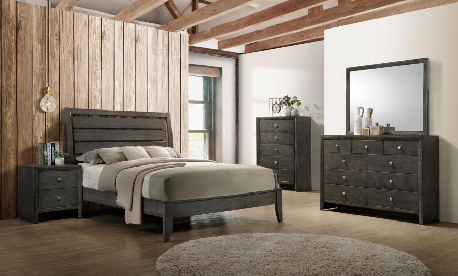Serenity - Sleigh Bedroom Set Unique Piece Furniture