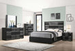Blacktoft - Rectangle Dresser Mirror - Black Unique Piece Furniture