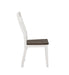 Kingman - Slat Back Dining Chairs (Set of 2) - Espresso And White Unique Piece Furniture
