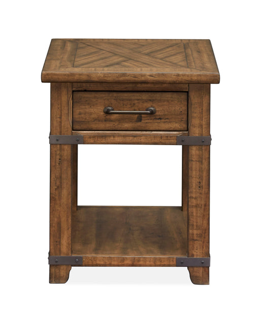 Chesterfield - Rectangular End Table - Farmhouse Timber Unique Piece Furniture