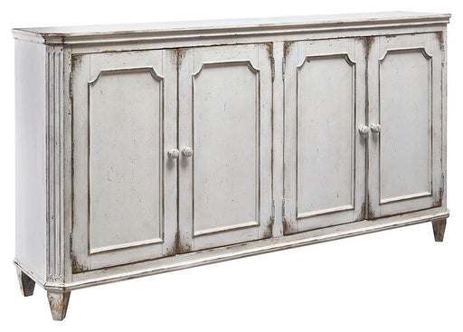 Mirimyn - Antique White - Accent Cabinet Unique Piece Furniture