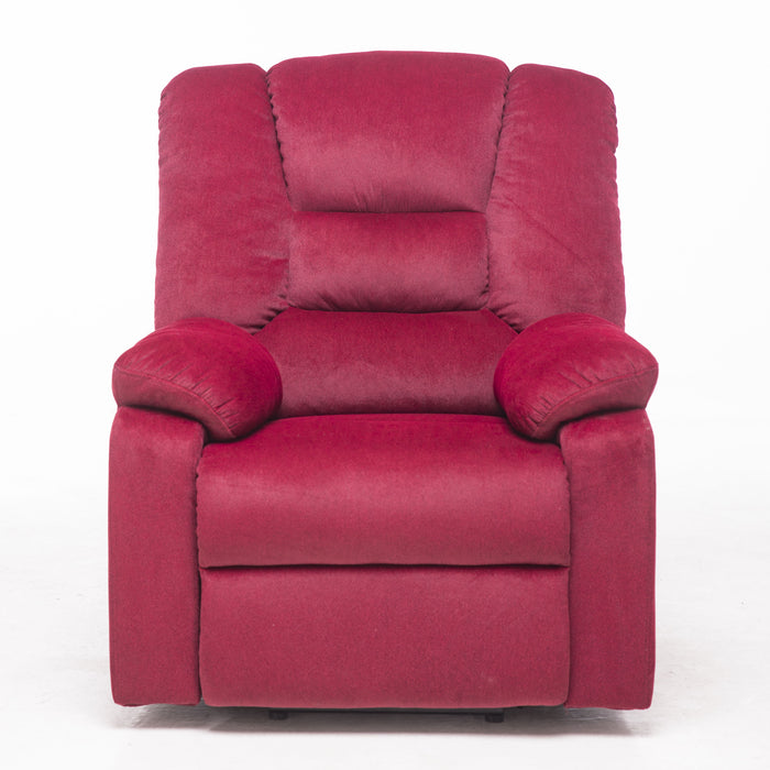 Power Lift Recliner Chair For Elderly - Heavy Duty And Safety Motion Reclining Mechanism Fabric Sofa Living Room Chair