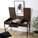 Verster - Desk - Oak & Black Finish Unique Piece Furniture