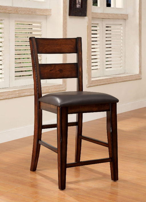 Dickinson - Counter Height Chair (Set of 2) - Dark Cherry Unique Piece Furniture