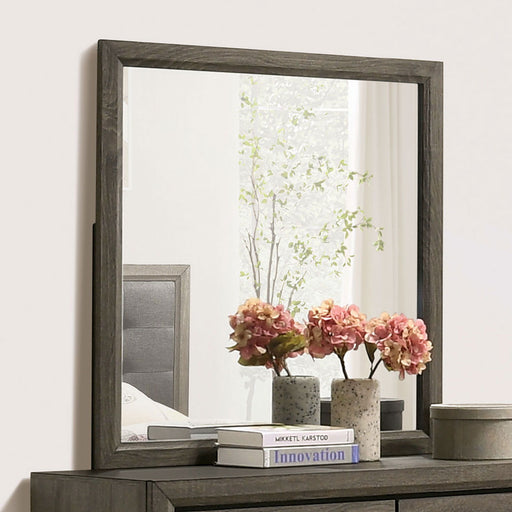 Roanne - Mirror - Gray Unique Piece Furniture