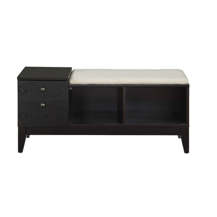 Boyet - Bench - Fabric & Black Unique Piece Furniture