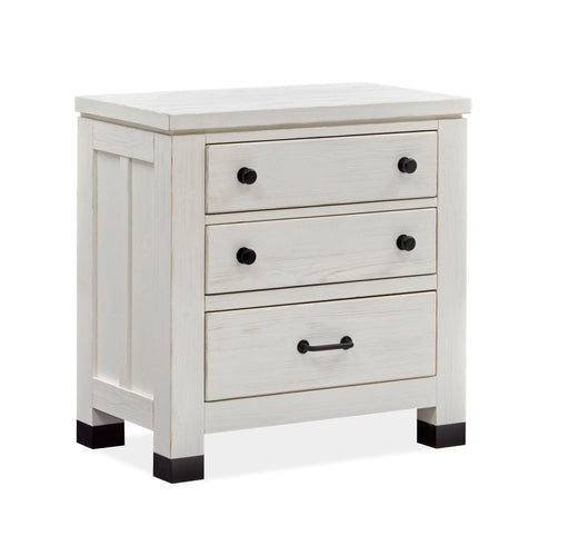 Harper Springs - Drawer Nightstand - Silo White Unique Piece Furniture