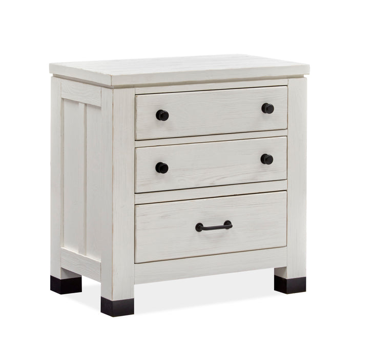 Harper Springs - Drawer Nightstand - Silo White Unique Piece Furniture