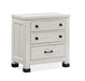 Harper Springs - Drawer Nightstand - Silo White Unique Piece Furniture