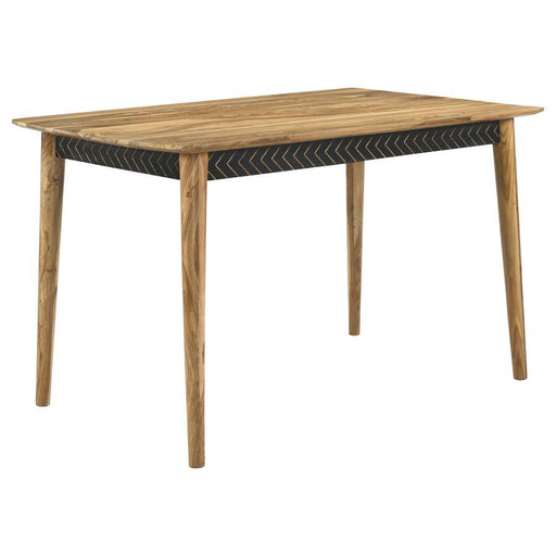 Partridge - Rectangular Counter Height Table - Natural Sheesham Unique Piece Furniture