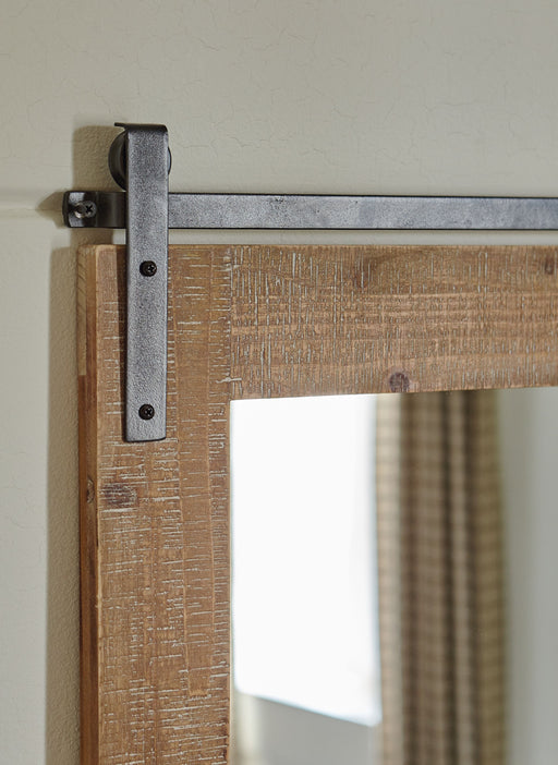 Lanie - Antique Brown - Accent Mirror Unique Piece Furniture
