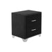Melody - 2-drawer Upholstered Nightstand Unique Piece Furniture