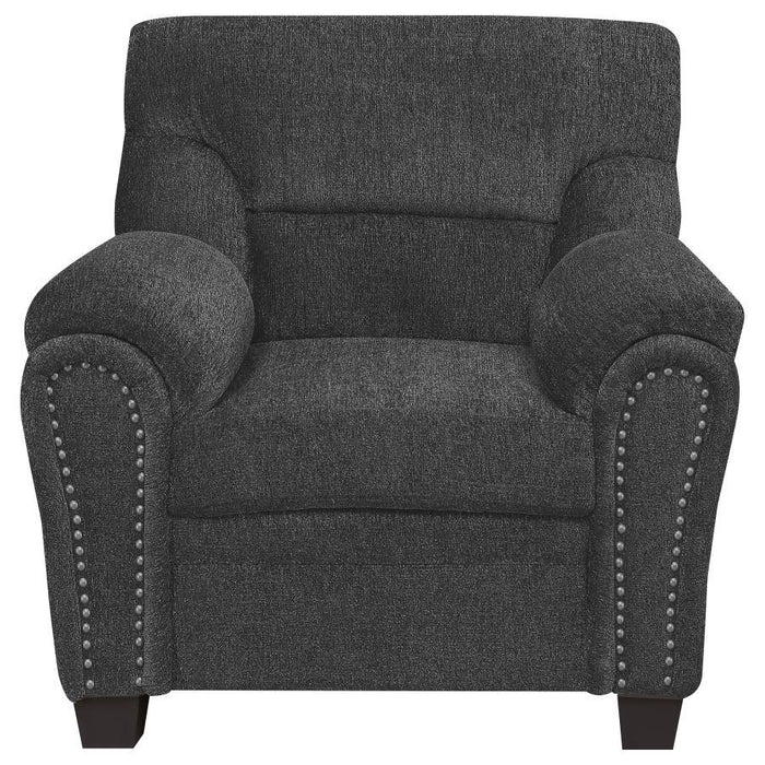 Clemintine - Upholstered Chair with Nailhead Trim Unique Piece Furniture