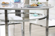 Serena - Round Dining Table - White Unique Piece Furniture
