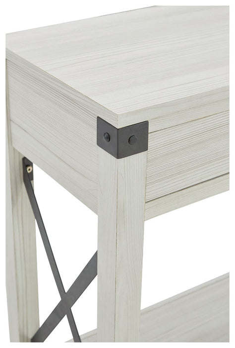 Bayflynn - Whitewash - Console Sofa Table With 2 Drawers Unique Piece Furniture