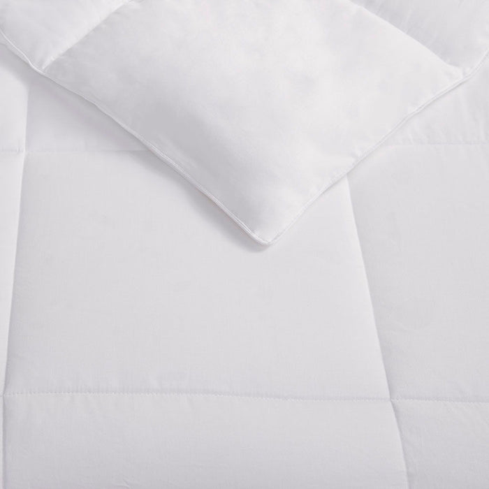Cotton Down Alternative Featherless Comforter White