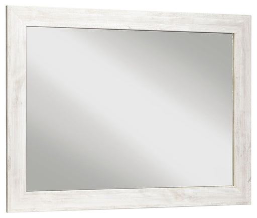 Paxberry - Brown Light - Bedroom Accent Mirror Unique Piece Furniture