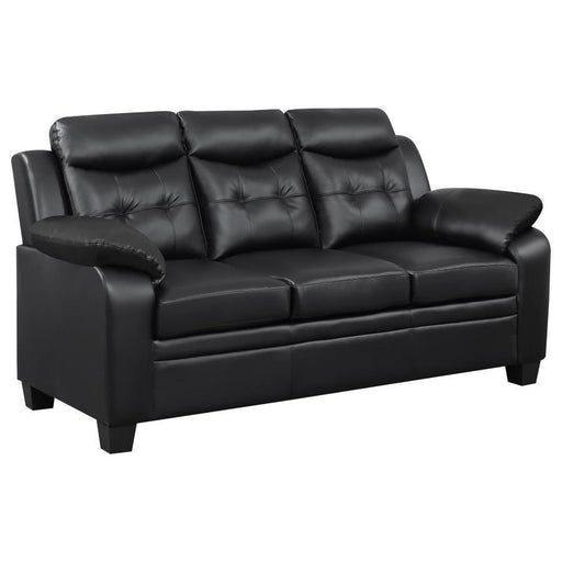Finley - Tufted Upholstered Sofa - Black Unique Piece Furniture