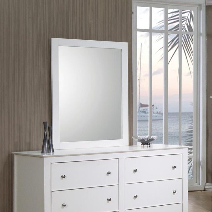 Selena - Rectangular Dresser Mirror - Buttermilk Unique Piece Furniture