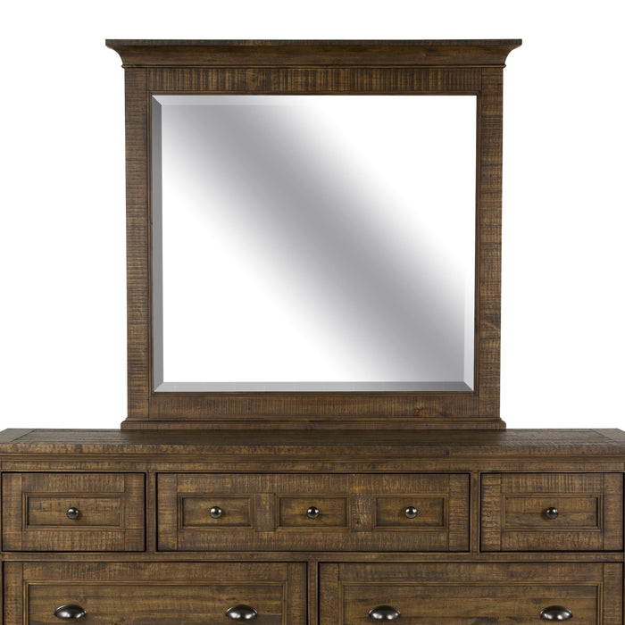 Bay Creek - Landscape Mirror - Toasted Nutmeg Unique Piece Furniture