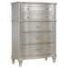 Evangeline - 6-Drawer Chest - Silver Oak Unique Piece Furniture