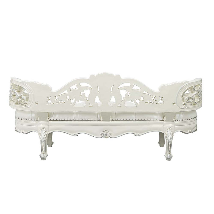 Adara - Bench - Antique White Finish Unique Piece Furniture