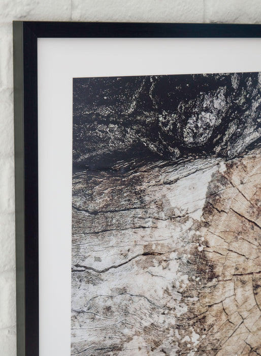 Freyburn - Wall Art - Brown / Black / White