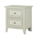 Raelynn - 2 Drawer Nightstand - Weathered White Unique Piece Furniture