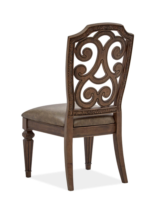 Durango - Wood Dining Side Chair With Upholstered Seat (Set of 2) - Willadeene Brown