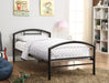 Baines - Metal Bed with Arched Headboard Unique Piece Furniture