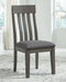 Hallanden - Black / Gray - Dining Uph Side Chair (Set of 2) Unique Piece Furniture