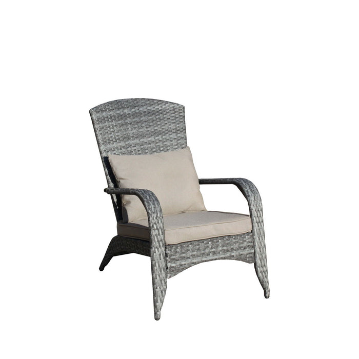 Patio Chair With Cushions (Grey Cushion)