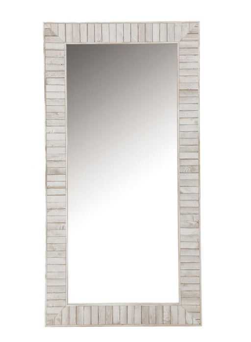 Pino - Rectangular Wall Mirror - White Unique Piece Furniture