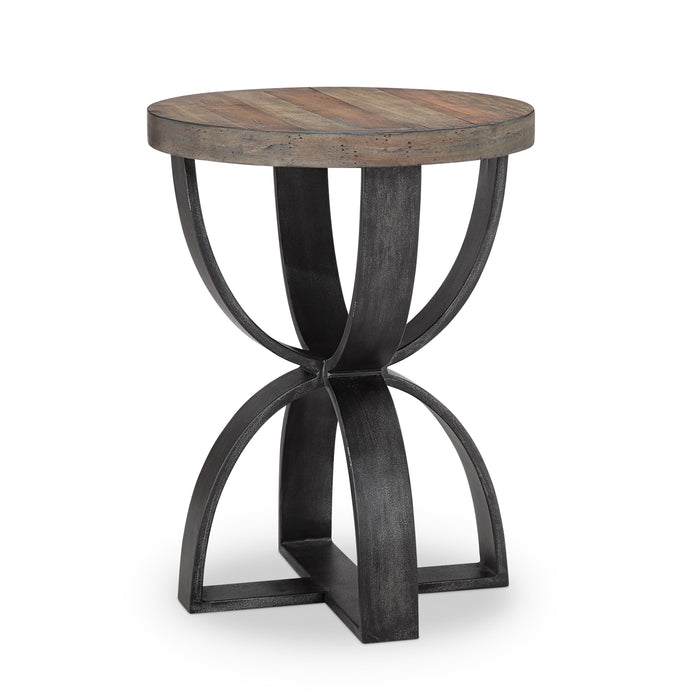 Bowden - Round Accent Table - Rustic Honey Unique Piece Furniture