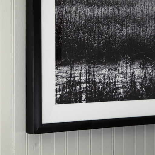 Deborland - Black / White - Wall Art Unique Piece Furniture