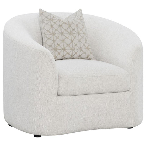 Rainn - Upholstered Tight Back Chair - Latte Unique Piece Furniture